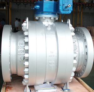 Cast Steel Ball Valve, API 6D, 20 Inch, Class 150, RF End