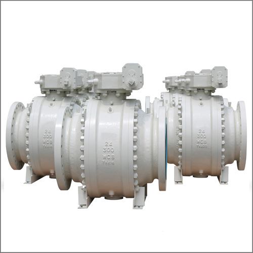 Flanged Trunnion Ball Valve, PN600, 26 Inch