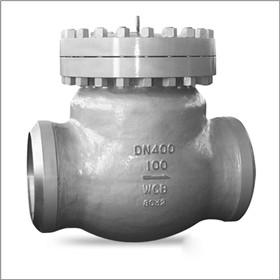 Butt Welded Swing Check Valve, 16 Inch, 600LB