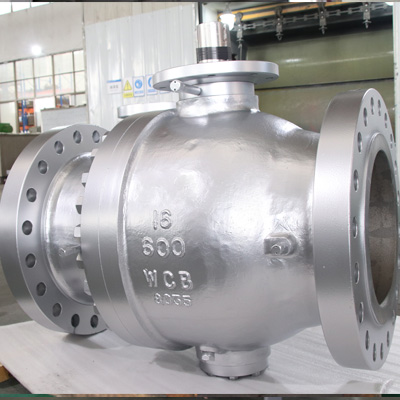 Cast Steel Ball Valve, WCB, API 6D, 16, 600LB, Gearbox Operation