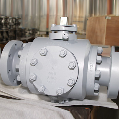 ASTM A105 Three Way Ball Valve, CL600, 3 Inch, RF