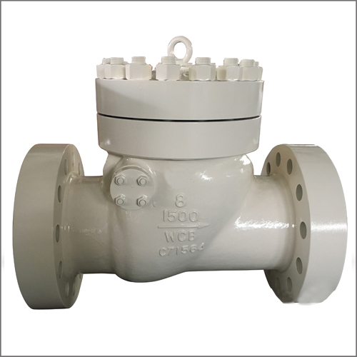 WCB Swing Type Check Valve, BS 1868, API 6D, 8 Inch, 1500 LB, RF