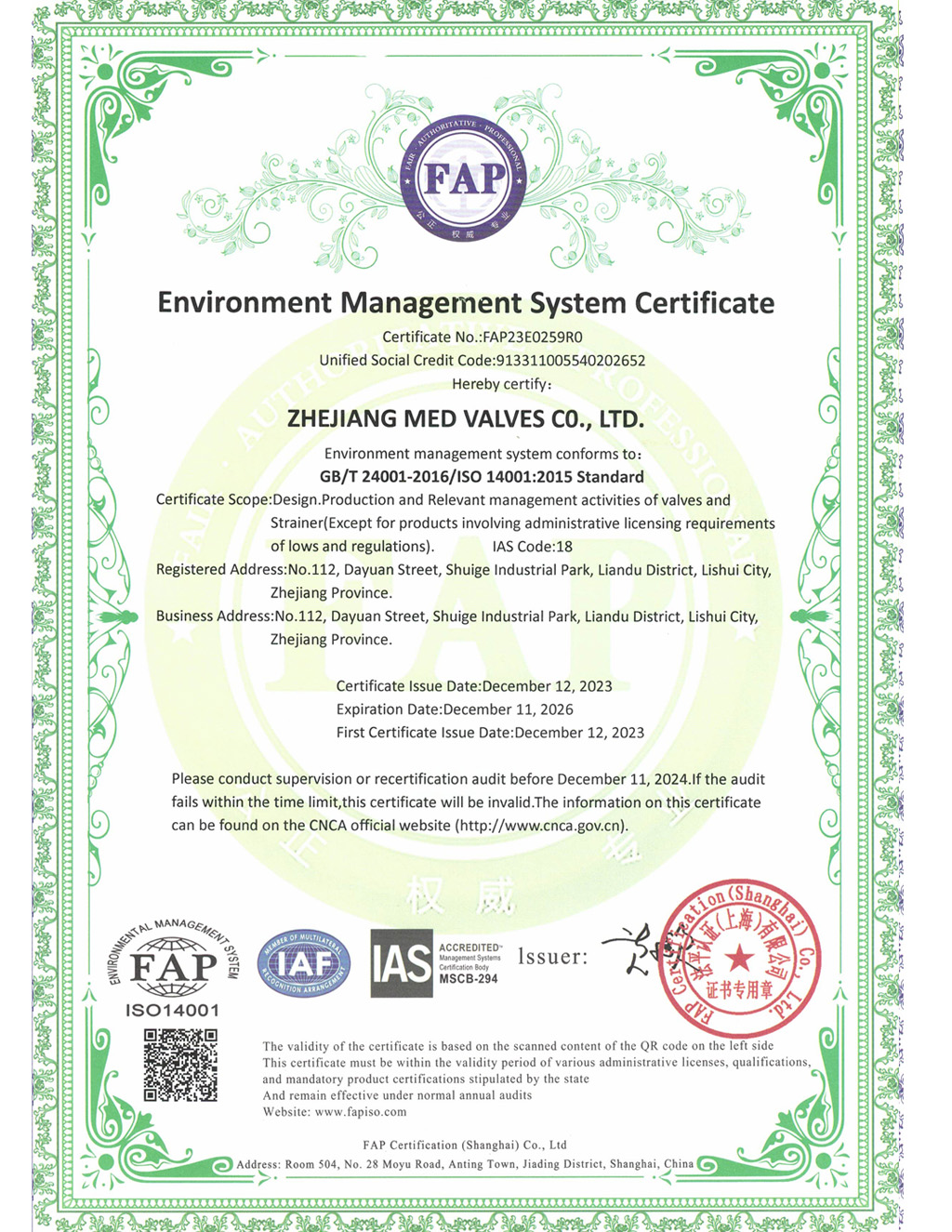ISO 14001